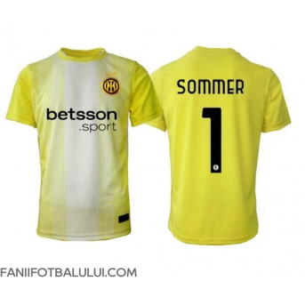 Inter Milan Yann Sommer #1 Portarii Tricou Fotbal Replică 2025-26 Barbati Deplasare